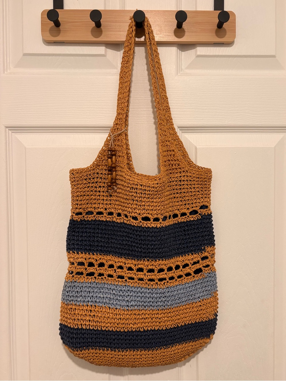 Beachy Woven Tote Bag